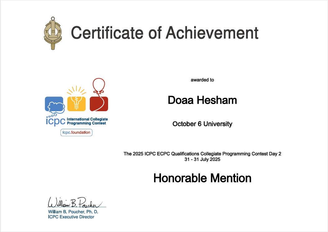ECPC Certificate